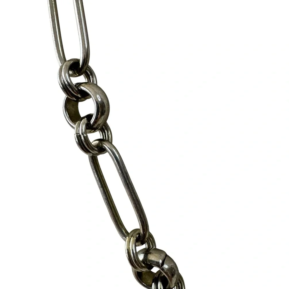 St Thomas Gold Chain Necklace Chic Vintage Retro‎